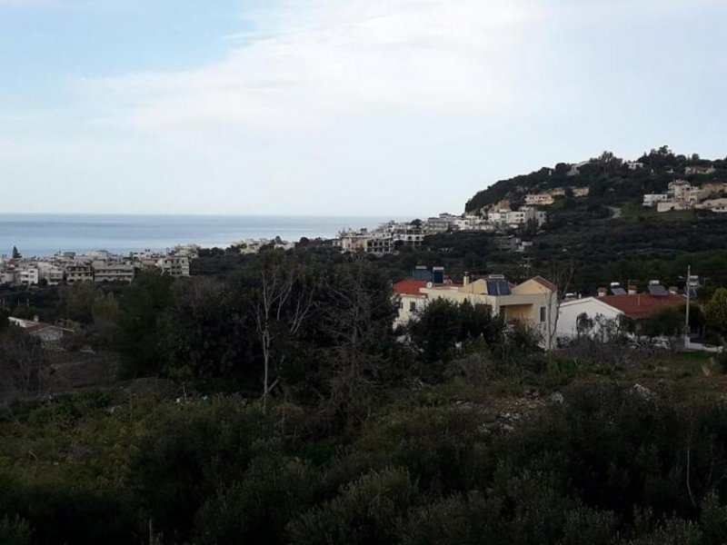 Chania Grundstück mit herrlichem Meerblick Grundstück kaufen